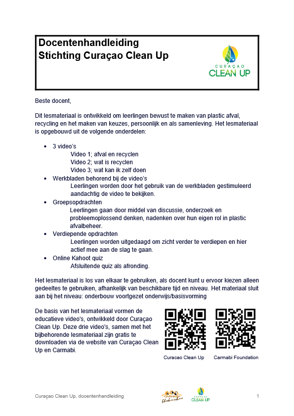 Docenten handleiding